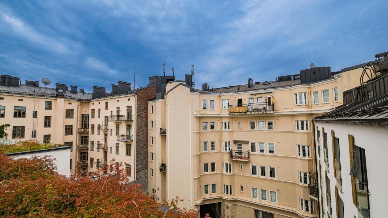 Nice Studio Apartment On A Pedestrian Street เฮลซิงกิ ภายนอก รูปภาพ